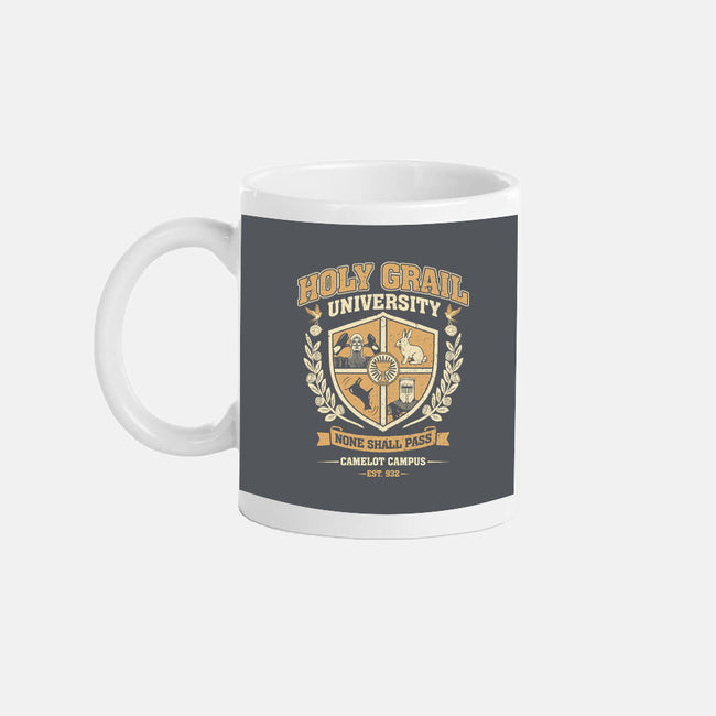 Holy Grail University-None-Mug-Drinkware-NMdesign