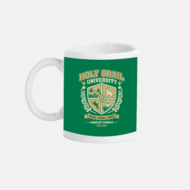 Holy Grail University-None-Mug-Drinkware-NMdesign