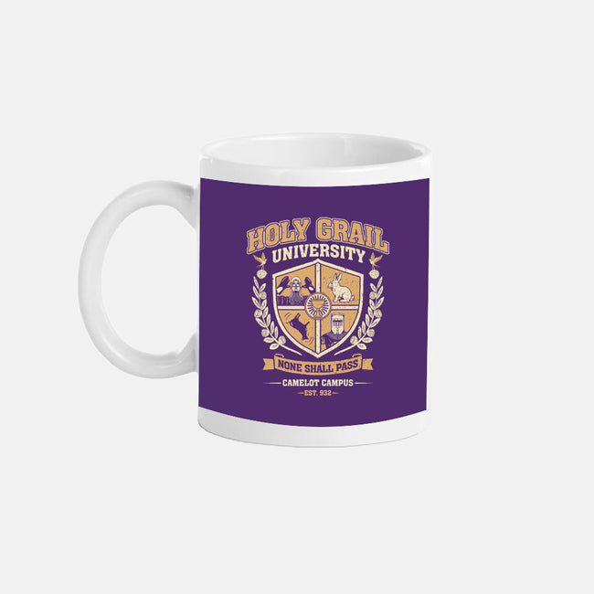 Holy Grail University-None-Mug-Drinkware-NMdesign