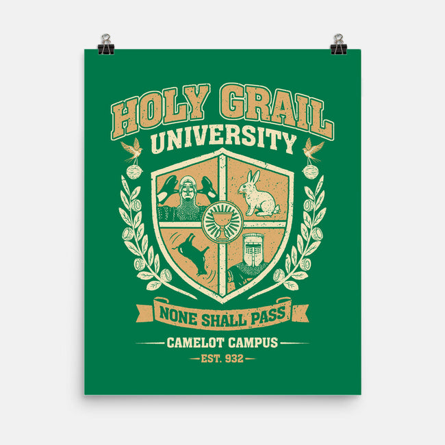 Holy Grail University-None-Matte-Poster-NMdesign
