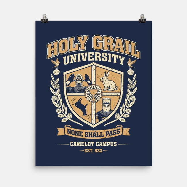 Holy Grail University-None-Matte-Poster-NMdesign