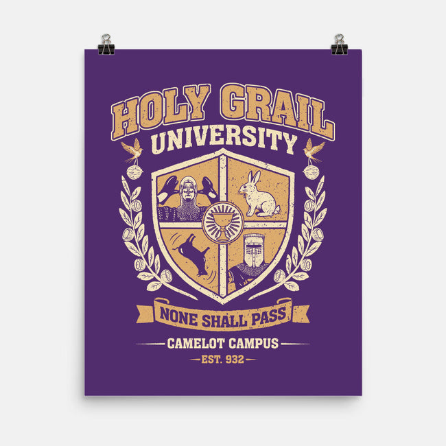 Holy Grail University-None-Matte-Poster-NMdesign