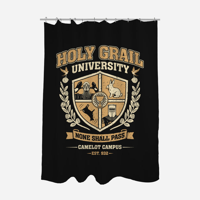 Holy Grail University-None-Polyester-Shower Curtain-NMdesign
