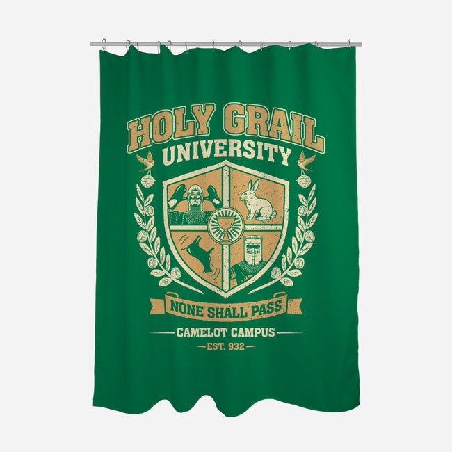 Holy Grail University-None-Polyester-Shower Curtain-NMdesign