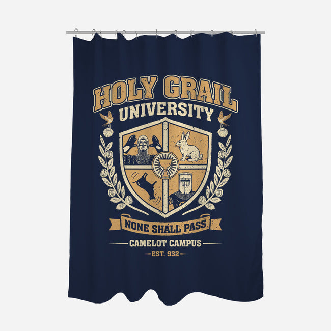 Holy Grail University-None-Polyester-Shower Curtain-NMdesign