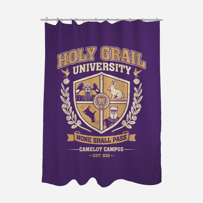 Holy Grail University-None-Polyester-Shower Curtain-NMdesign