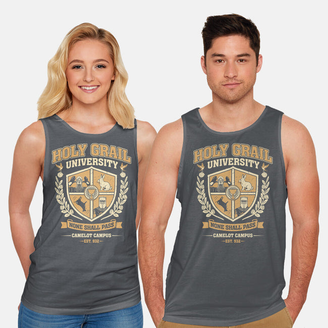 Holy Grail University-Unisex-Basic-Tank-NMdesign