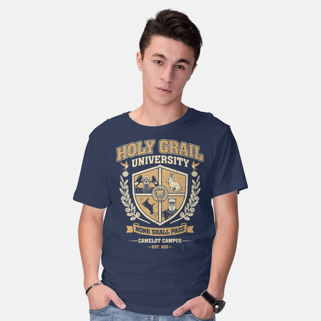 Holy Grail University-Mens-Basic-Tee-NMdesign