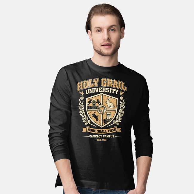 Holy Grail University-Mens-Long Sleeved-Tee-NMdesign