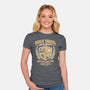 Holy Grail University-Womens-Fitted-Tee-NMdesign