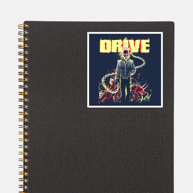 Ghost Drive-None-Glossy-Sticker-zascanauta