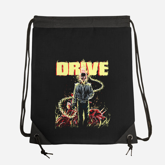 Ghost Drive-None-Drawstring-Bag-zascanauta