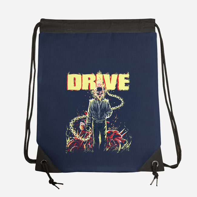 Ghost Drive-None-Drawstring-Bag-zascanauta