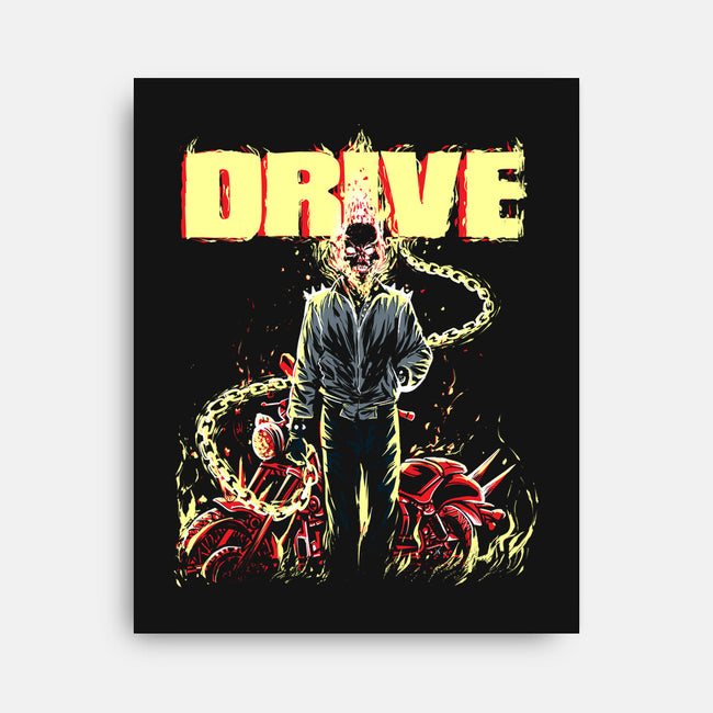 Ghost Drive-None-Stretched-Canvas-zascanauta