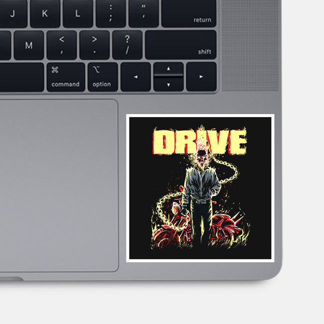 Ghost Drive-None-Glossy-Sticker-zascanauta