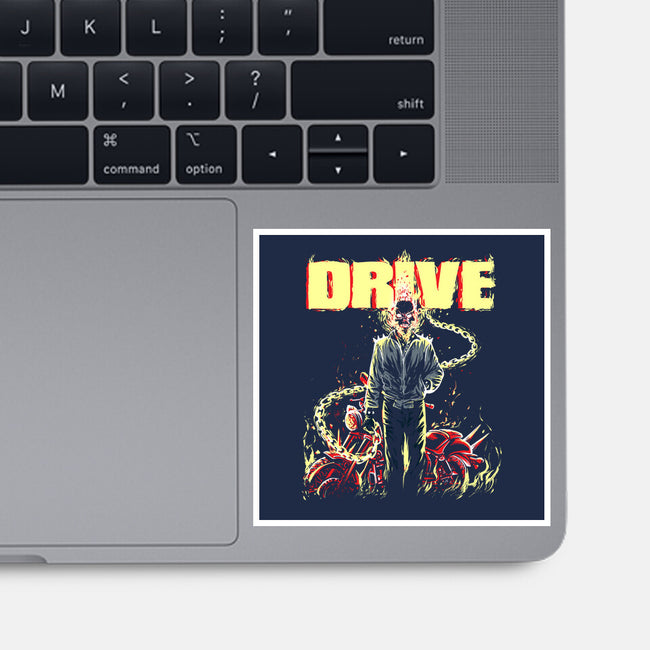 Ghost Drive-None-Glossy-Sticker-zascanauta