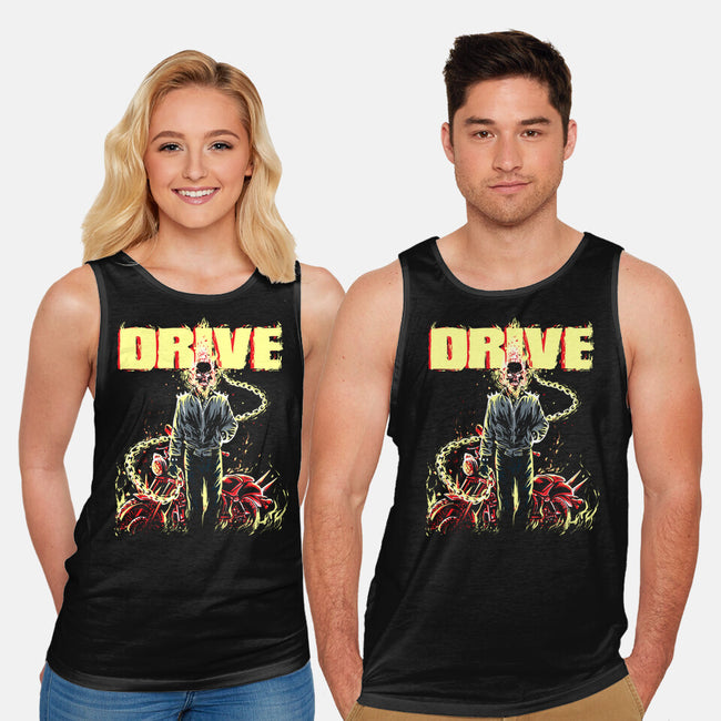 Ghost Drive-Unisex-Basic-Tank-zascanauta