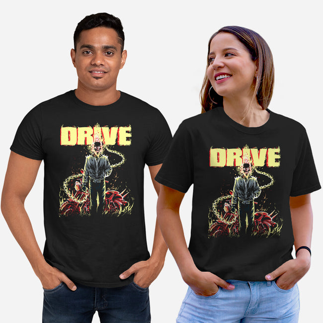 Ghost Drive-Unisex-Basic-Tee-zascanauta