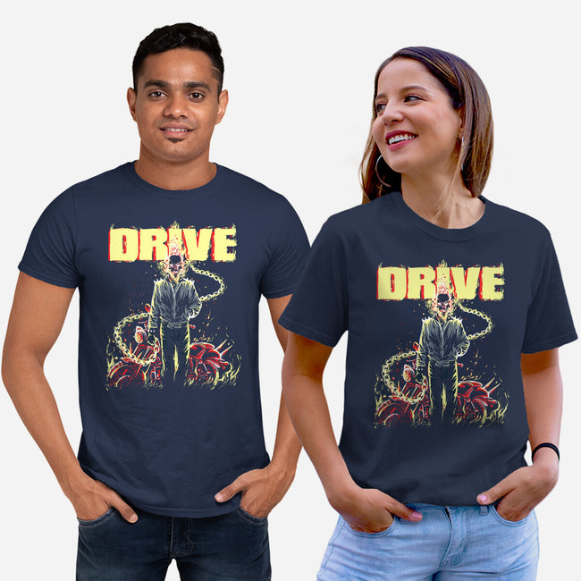 Ghost Drive-Unisex-Basic-Tee-zascanauta
