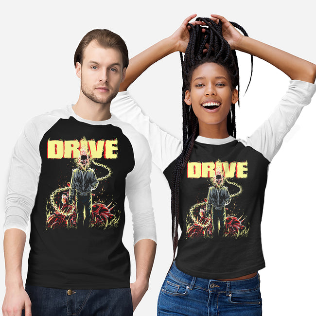 Ghost Drive-Unisex-Baseball-Tee-zascanauta