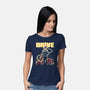 Ghost Drive-Womens-Basic-Tee-zascanauta