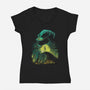 Boogie Nights-Womens-V-Neck-Tee-zascanauta