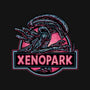 Welcome To Xenopark-None-Basic Tote-Bag-glitchygorilla