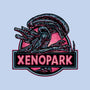 Welcome To Xenopark-Mens-Basic-Tee-glitchygorilla