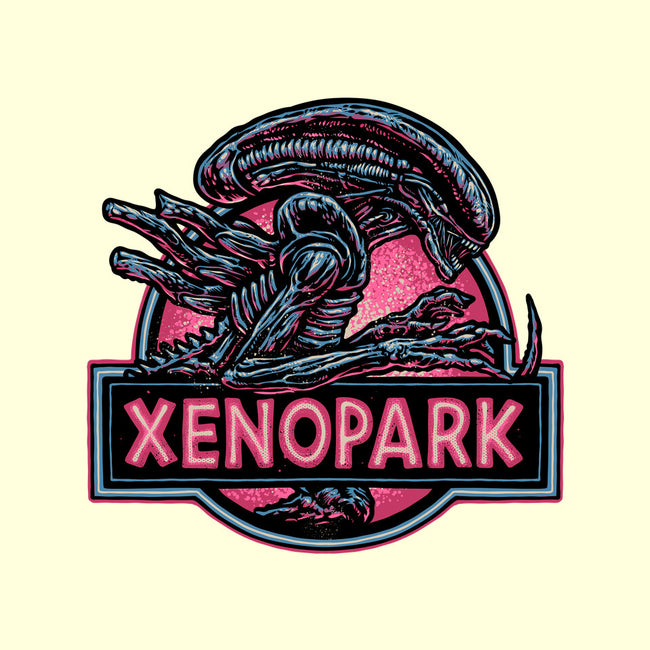 Welcome To Xenopark-None-Basic Tote-Bag-glitchygorilla