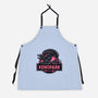 Welcome To Xenopark-Unisex-Kitchen-Apron-glitchygorilla