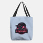 Welcome To Xenopark-None-Basic Tote-Bag-glitchygorilla