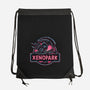 Welcome To Xenopark-None-Drawstring-Bag-glitchygorilla