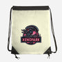 Welcome To Xenopark-None-Drawstring-Bag-glitchygorilla
