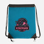 Welcome To Xenopark-None-Drawstring-Bag-glitchygorilla