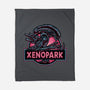 Welcome To Xenopark-None-Fleece-Blanket-glitchygorilla