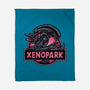 Welcome To Xenopark-None-Fleece-Blanket-glitchygorilla