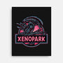Welcome To Xenopark-None-Stretched-Canvas-glitchygorilla