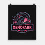 Welcome To Xenopark-None-Matte-Poster-glitchygorilla