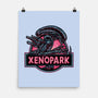Welcome To Xenopark-None-Matte-Poster-glitchygorilla
