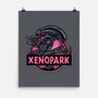 Welcome To Xenopark-None-Matte-Poster-glitchygorilla