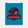 Welcome To Xenopark-None-Matte-Poster-glitchygorilla