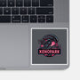 Welcome To Xenopark-None-Glossy-Sticker-glitchygorilla