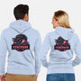 Welcome To Xenopark-Unisex-Zip-Up-Sweatshirt-glitchygorilla