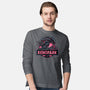 Welcome To Xenopark-Mens-Long Sleeved-Tee-glitchygorilla