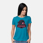 Welcome To Xenopark-Womens-Basic-Tee-glitchygorilla