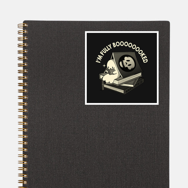 Fully Booked Ghost-None-Glossy-Sticker-tobefonseca