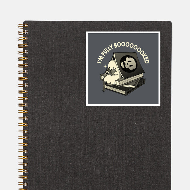 Fully Booked Ghost-None-Glossy-Sticker-tobefonseca