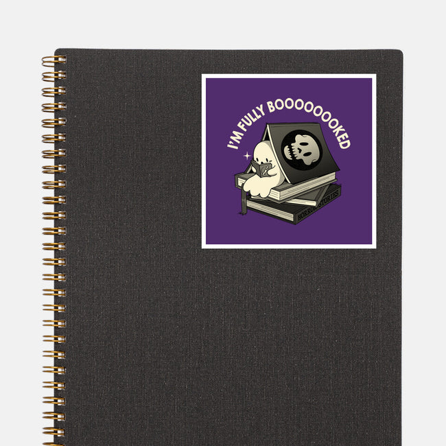 Fully Booked Ghost-None-Glossy-Sticker-tobefonseca