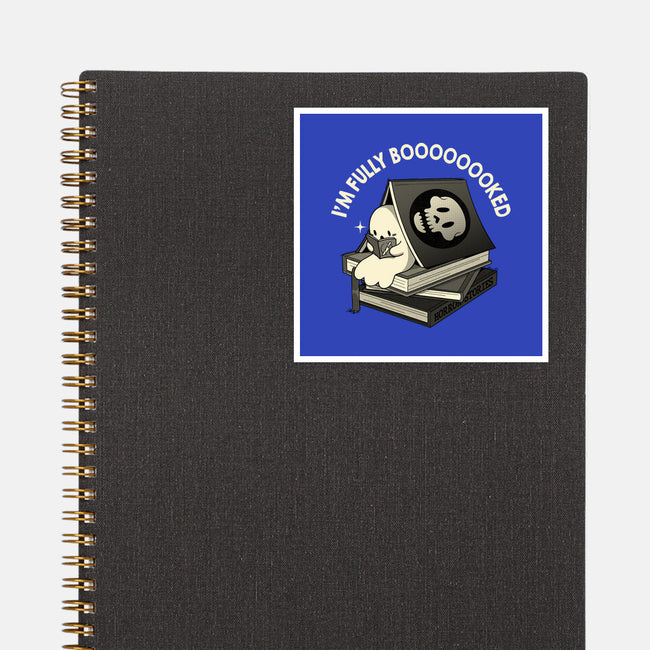 Fully Booked Ghost-None-Glossy-Sticker-tobefonseca