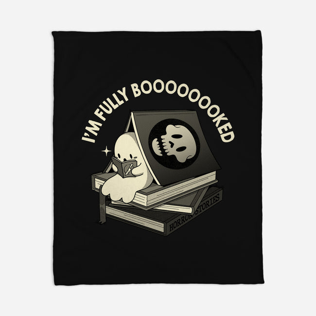 Fully Booked Ghost-None-Fleece-Blanket-tobefonseca